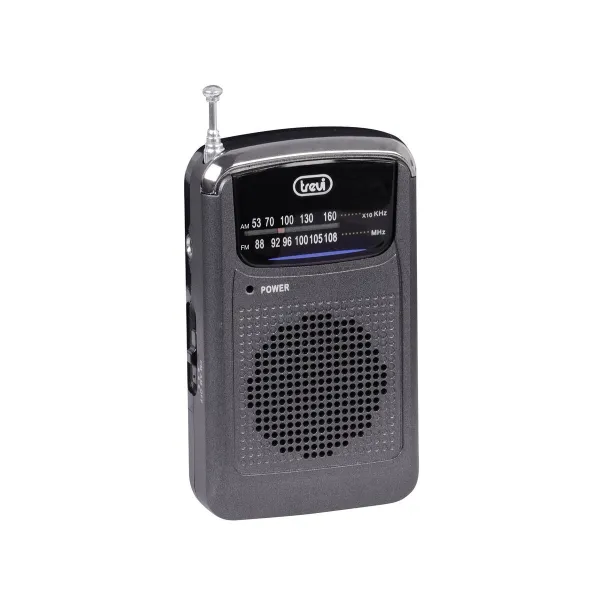 Nešiojamas radijo imtuvas Trevi RA 710 Pilka AM/FM Retro