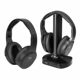 Langattomat kuulokkeet Trevi FRS 1580 TW Musta