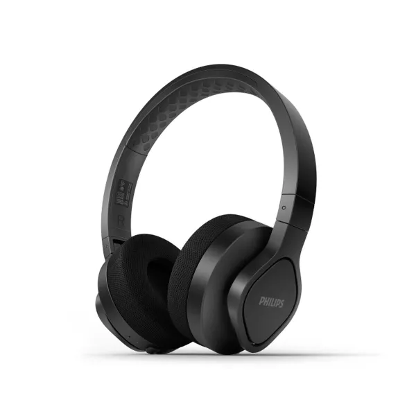 Kokoonmenevät kuulokkeet, joissa bluetooth Philips TAA4216BK/00 Musta