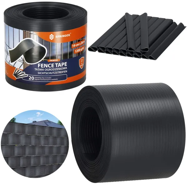 Tvoros juosta Springos FN0005 19cmx35m 1200g/m2 20 klipų