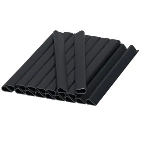 Montāžas klipši žogu lentei Springos FN0006 19cm grafīta