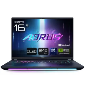 Ноутбук Gigabyte AORUS MASTER 16 BZHC6PTE64SP 16" intel core ultra 9 275HX 32 GB RAM 1 TB SSD nvidia geforce rtx 5090 Испанская 