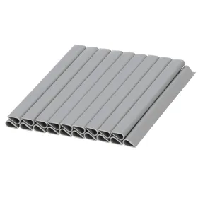 Kiinnitysklipsit aitanauhalle Springos FN0007 19cm vaaleanharmaa