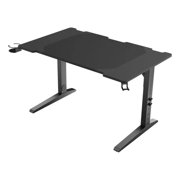 Työpöytä Genesis HOLM MODULAR 120 RGB 120 x 75 cm Musta