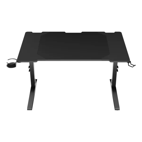 Työpöytä Genesis HOLM MODULAR 120 RGB 120 x 75 cm Musta