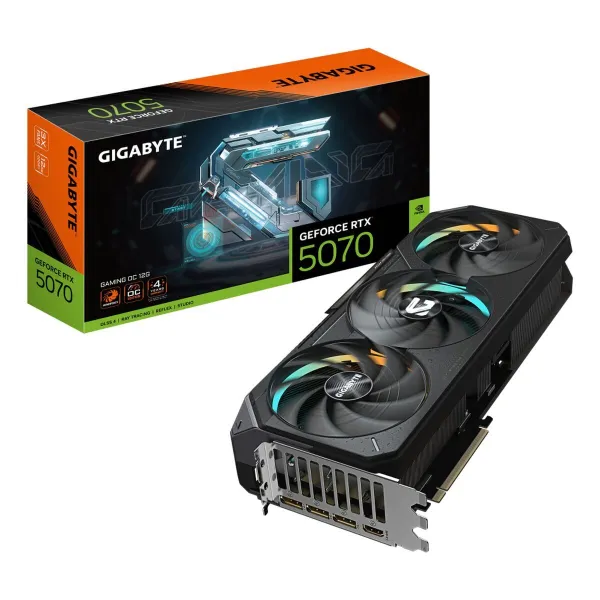 Graphics card Gigabyte GeForce RTX 5070 Ti GAMING OC 16G nvidia geforce rtx 5070 ti 16 GB GDDR7
