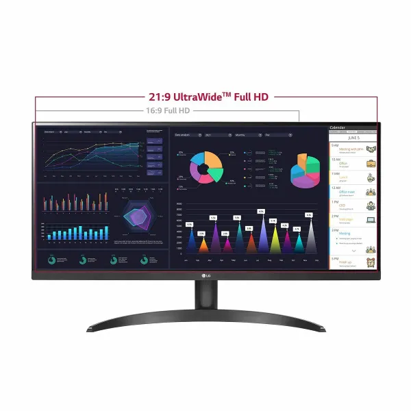 Mänguekraan LG 29WQ60A-B 29" Full HD