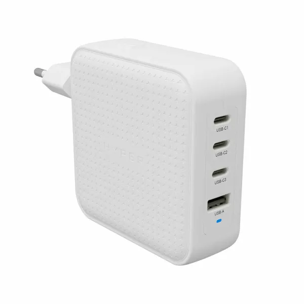 Сетевое зарядное устройство Hyper HJ1002WHWWGL Белый 100 W