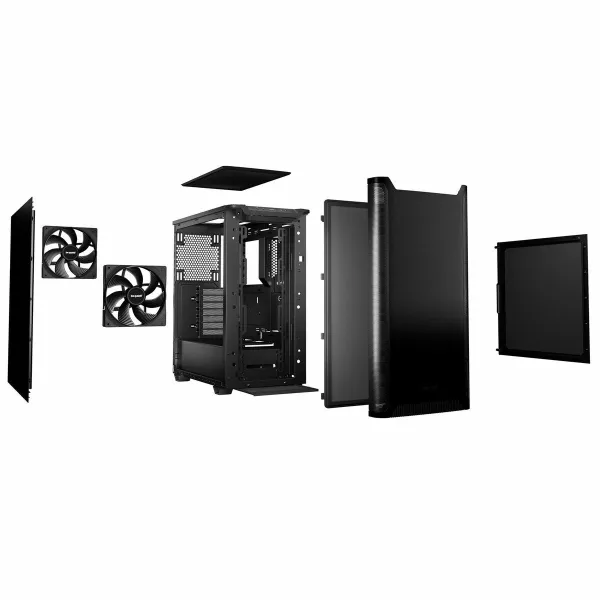 ATX Mikro Kārba Be Quiet! BG073 Melns