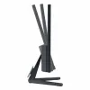 Universal chair cover Springos HA0203, black and white
