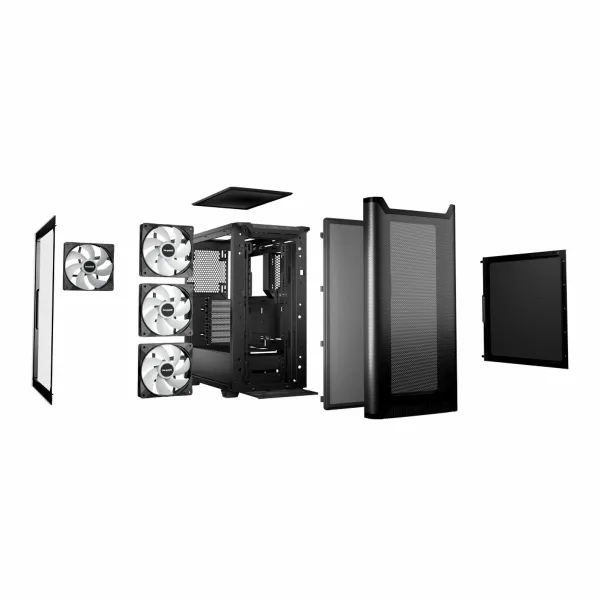 ATX Semi-tower Box Be Quiet! Pure Base 501 LX Black