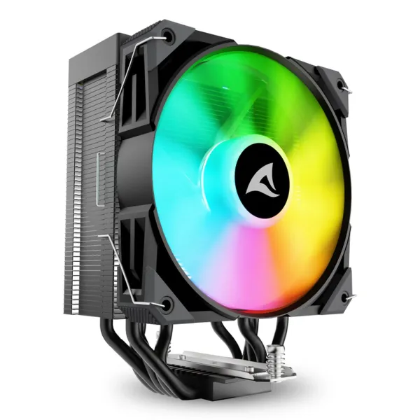 Kārbas ventilators Sharkoon A50 RGB Ø 12 cm (1 gb.)