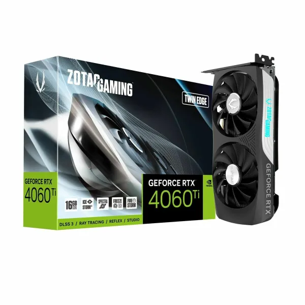 Vaizdo korta Zotac ZT-D40620E-10M Geforce RTX 4060 Ti 16 GB GDDR6