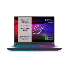 Laptop Asus ROG Strix G18 G815LP-S9034 17" intel core ultra 9 275HX 32 GB RAM 1 TB SSD nvidia geforce rtx 5070 Espanjalainen Qwe