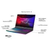 Laptop Asus ROG Strix G18 G815LP-S9034 17" intel core ultra 9 275HX 32 GB RAM 1 TB SSD nvidia geforce rtx 5070 Espanjalainen Qwe