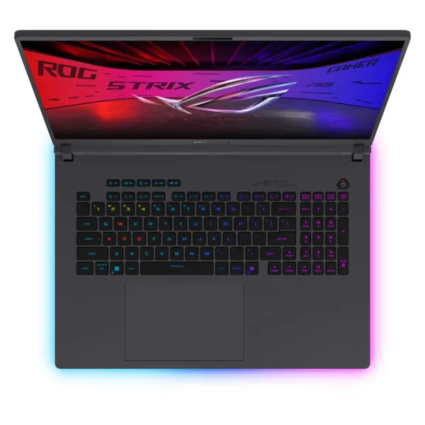 Laptop Asus ROG Strix G18 G815LP-S9034 17" intel core ultra 9 275HX 32 GB RAM 1 TB SSD nvidia geforce rtx 5070 Espanjalainen Qwe