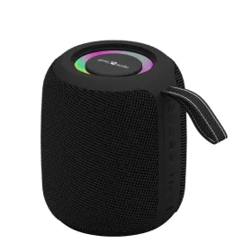 Nešiojamos Bluetooth garso kolonėlės GEMBIRD SPK-BT-LED-05-BK Bluetooth