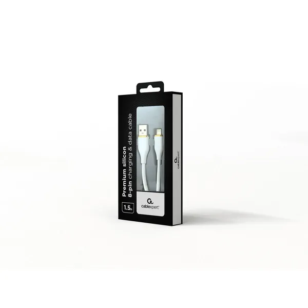 Зарядное GEMBIRD CC-USB2S-AM8PM-1.5M-W