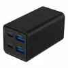 Сетевое зарядное устройство GEMBIRD TA-UC-2A2C-PD65-01-BK
