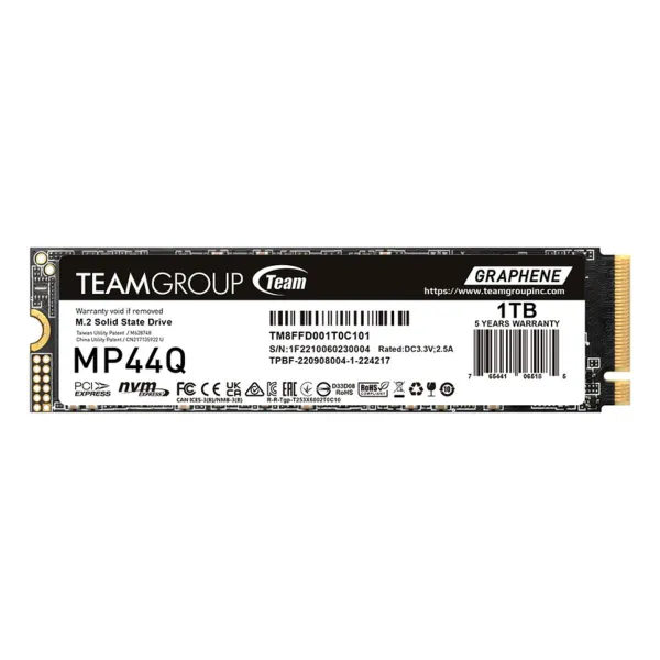 Cietais Disks Team Group MP44Q 2 TB SSD