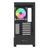 ATX pusiau bokšto tipo korpusas THERMALTAKE CA-11G-00M1WN-00 Juoda