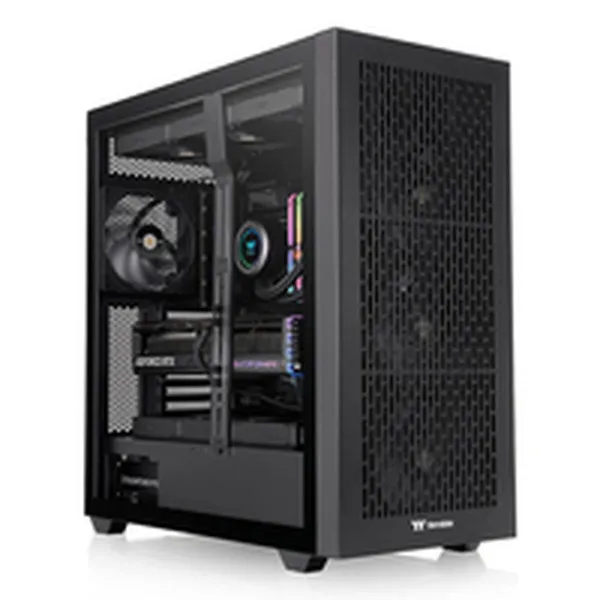 ATX pusiau bokšto tipo korpusas THERMALTAKE CA-11D-00F1WN-00 Juoda