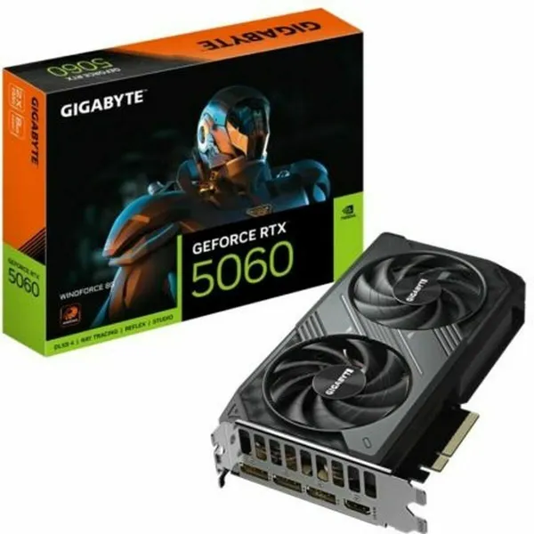 Vaizdo korta Gigabyte 9VN5060W-00-G10 GEFORCE RTX 5060 8 GB GDDR7