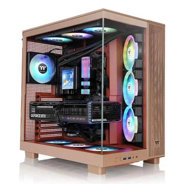 ATX pusiau bokšto tipo korpusas THERMALTAKE View 380 XL TG ARGB Midi Tower Arena