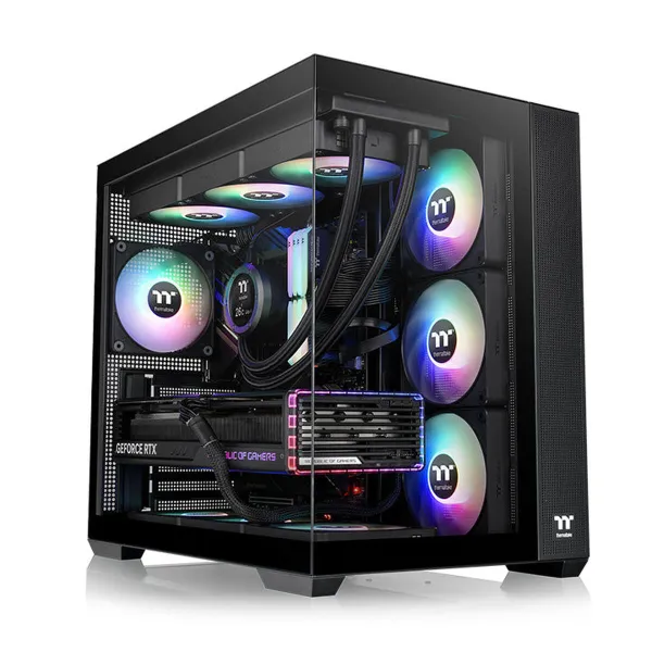 ATX pusiau bokšto tipo korpusas THERMALTAKE CA-1Z2-00M1WN-00 Juoda