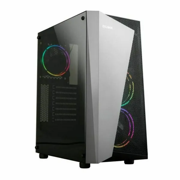 ATX Pus-torņveida Kārba Zalman S4 Plus Melns
