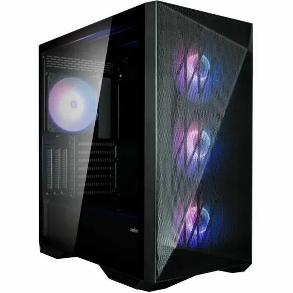 ATX pusiau bokšto tipo korpusas Zalman Z9 ICEBERG MS BLACK Juoda