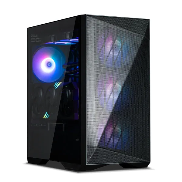 ATX pusiau bokšto tipo korpusas Zalman Z9 ICEBERG MS BLACK Juoda