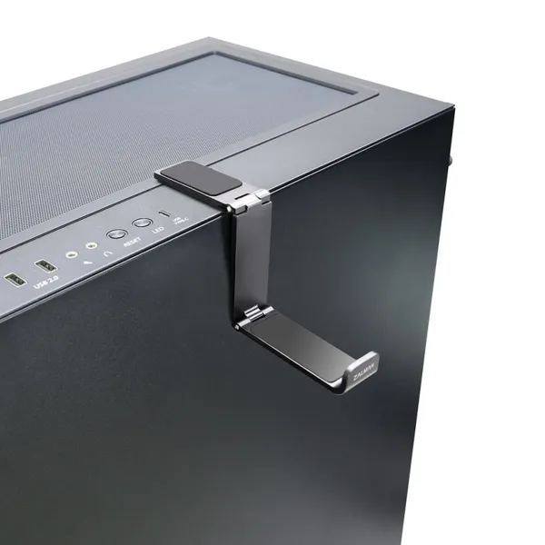 Ausinių stovas Zalman ZM-FH10 BK Juoda Aliuminis