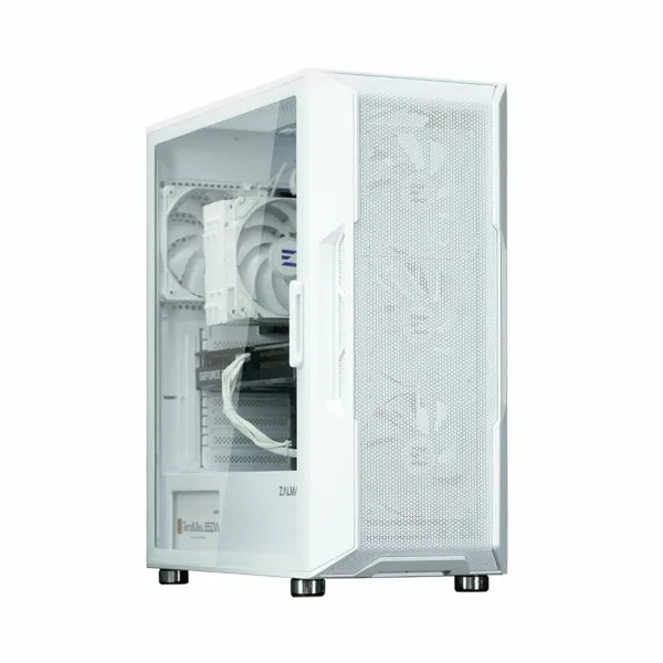 ATX pusiau bokšto tipo korpusas Zalman I3 NEO ARGB WHITE Balta