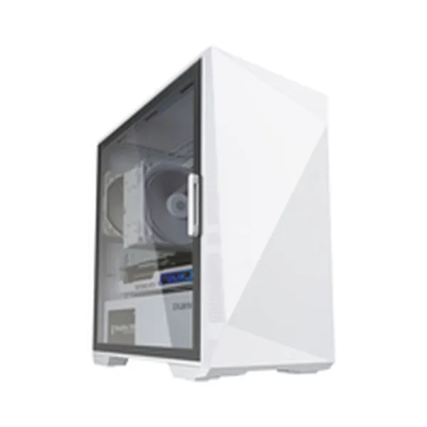 ATX pusiau bokšto tipo korpusas Zalman Z1 Iceberg White Balta