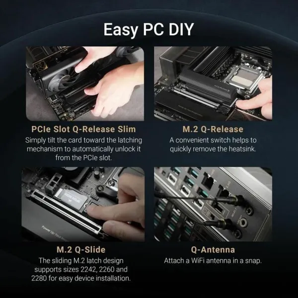 Motherboard Asus AMD AM5 AMD AMD X870E