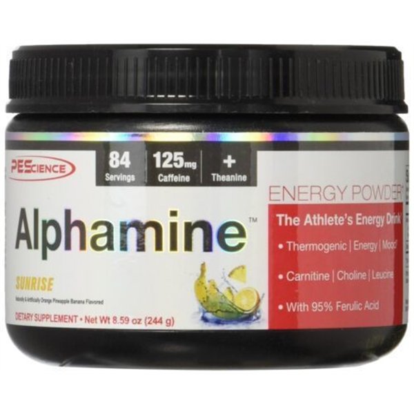 Alphamine, Raspberry Lemonade - 180g