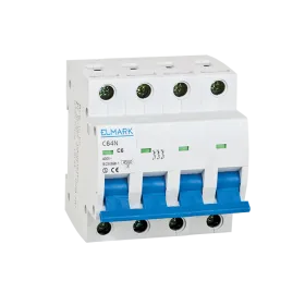 Miniatuurne kaitselüliti 64N/20A 4P, kõver B