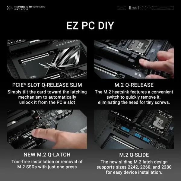 Emolevy Asus MAXIMUS Z890 EXTREME