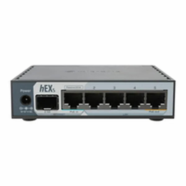 Maršrutizatorius Mikrotik E60IUGS Juoda USB RJ45 Ethernet LAN PoE x 1 USB 3.2 USB x 1