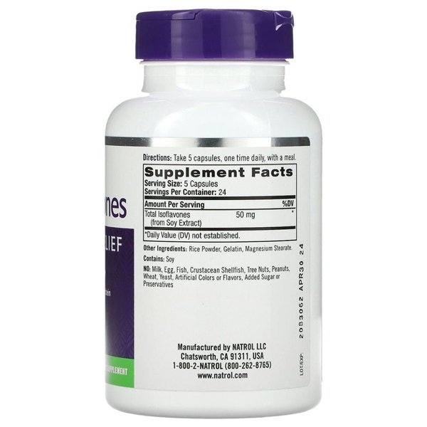 Soy Isoflavones, 50mg - 120 caps