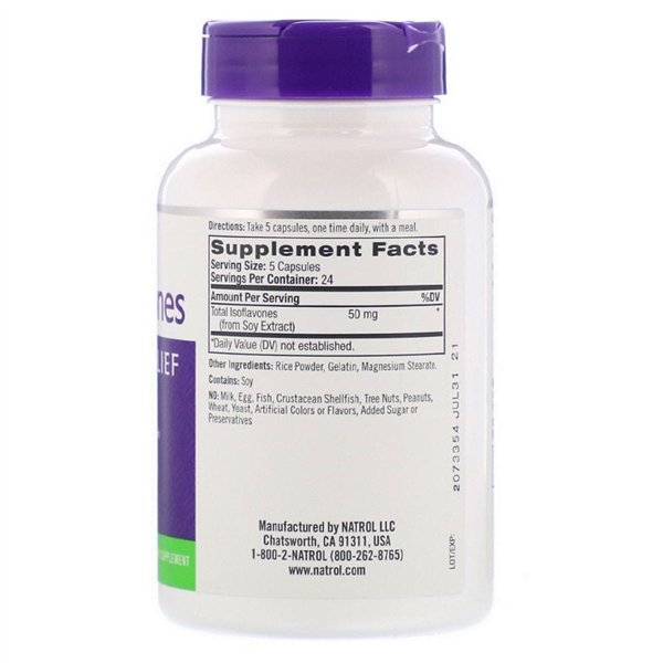 Soy Isoflavones, 50mg - 120 caps