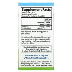 Beebi Super Daily D3, 400 RÜ - 10 ml.