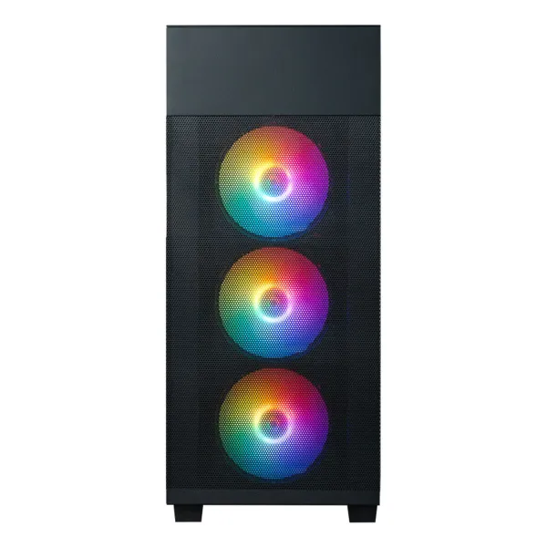 ATX pusiau bokšto tipo korpusas Zalman S5 NEO BLACK Juoda