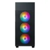 ATX pusiau bokšto tipo korpusas Zalman S5 NEO BLACK Juoda