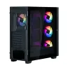 ATX pusiau bokšto tipo korpusas Zalman S5 NEO BLACK Juoda