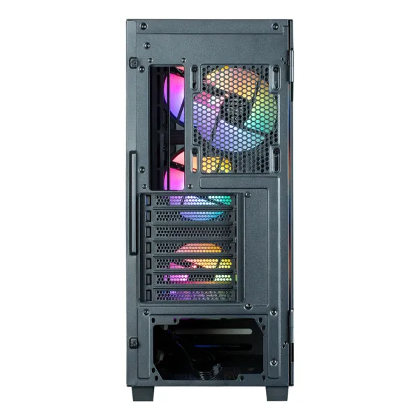 ATX pusiau bokšto tipo korpusas Zalman S5 NEO BLACK Juoda