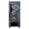 ATX pusiau bokšto tipo korpusas Zalman S5 NEO BLACK Juoda