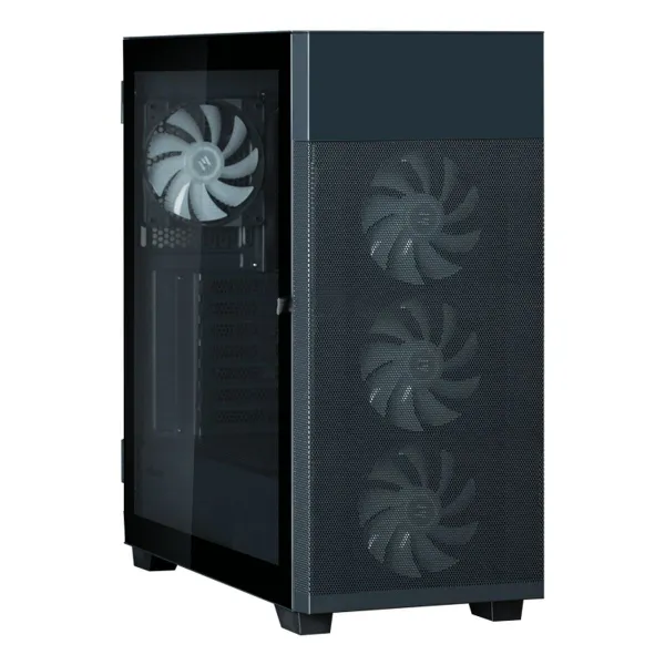 ATX pusiau bokšto tipo korpusas Zalman S5 NEO BLACK Juoda