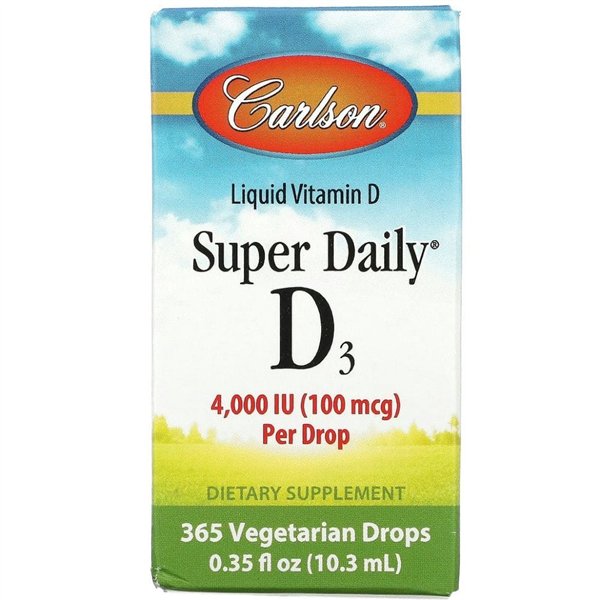 Super Daily D3, 4000 МЕ - 10 мл.